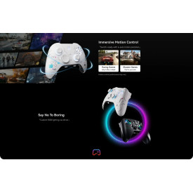 Безжичен контролер ATK Gamepad Set Battleaxe Pro - Hall Effect, Wireless, Bluetooth, 1000Hz - Black