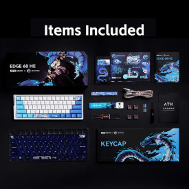 Клавиатура ATK Professional Gaming Mechanical Keyboard EDGE 60 HE Master Leviatan - 8K, Gateron Jade Pro Switches