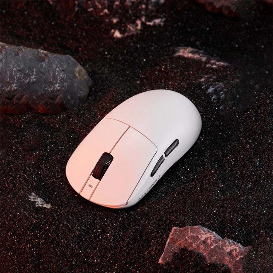 Безжична мишка ATK Wireless Gaming Mouse A9 Plus Tri-mode Nearlink - 1K, White