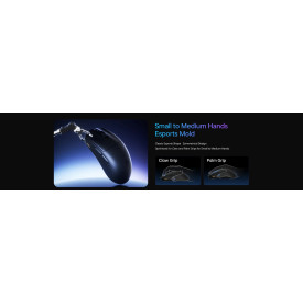 Безжична мишка ATK Wireless Gaming Mouse F1 Ultimate 2.0 - 8K, White