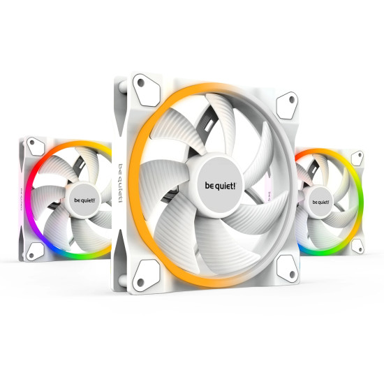 Комплект вентилатори be quiet! Fan Pack 3-in-1 3 x 140mm - LIGHT WINGS White 140mm PWM Triple-Pack Комплект вентилатори be quiet! Fan Pack 3-in-1 3 x 140mm - LIGHT WINGS White 140mm PWM Triple-Pack