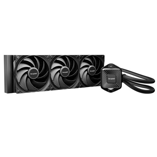 Водно охлаждане be quiet Pure Loop 3 360mm, AIO, 3 x 120mm PWM fans, Silent pump, No RGB, Black