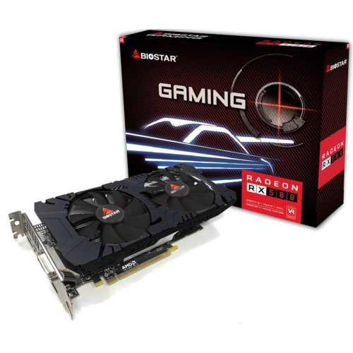 Видеокарта Biostar VGA RX580 8GB DDR5 - VA5805RV82
