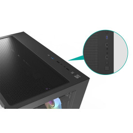 Кутия за компютър Darkflash Case ATX - C285P Black