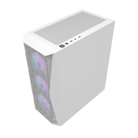 Кутия за компютър Darkflash Case ATX - DK352 White - 4 fans included