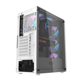 Кутия за компютър Darkflash Case ATX - DK352 White - 4 fans included
