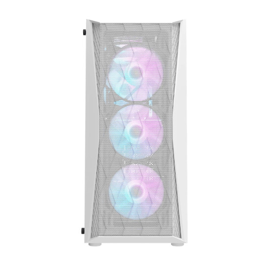 Кутия за компютър Darkflash Case ATX - DK352 White - 4 fans included