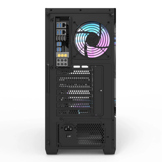 Кутия за компютър Darkflash Case ATX - DS900 AIR Black - USB-C