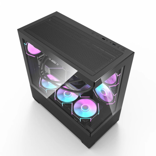Кутия за компютър Darkflash Case ATX - DS900 AIR Black - USB-C