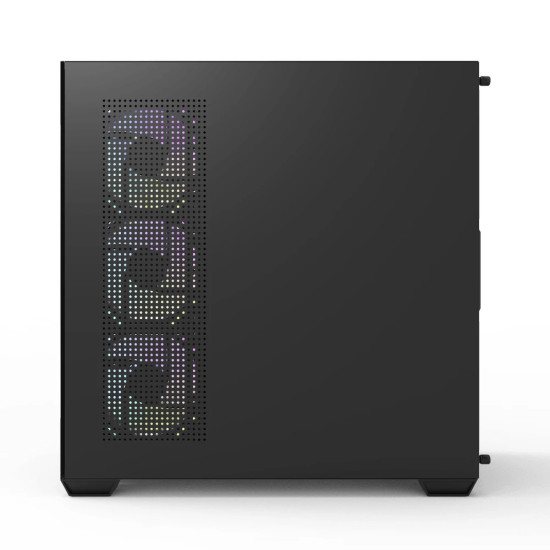 Кутия за компютър DarkFlash DS900 Black, ATX, 7 x 120mm ARGB Fans included, USB-C