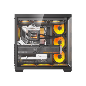Кутия за компютър Darkflash Case EATX - C280 Black - 7 ARGB fans