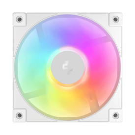 Комплект вентилатори DeepCool Fan Pack 3-in-1 3x120mm - FD12 White, Addressable RGB