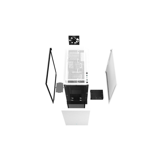 Кутия за компютър DeepCool Case EATX - CH510 WH