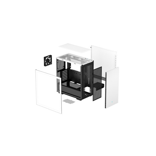 Кутия за компютър DeepCool Case EATX - CH510 WH