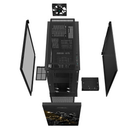 Кутия за компютър DeepCool Case EATX - CH510 ZORIA