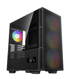 Кутия за компютър DeepCool Case EATX - CH560 Digital Black A-RGB