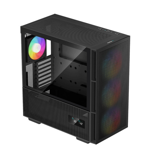 Кутия за компютър DeepCool Case EATX - CH560 Digital Black A-RGB