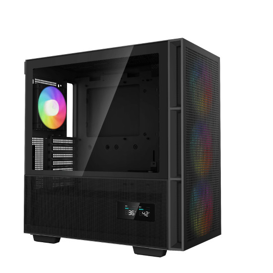 Кутия за компютър DeepCool Case EATX - CH560 Digital Black A-RGB