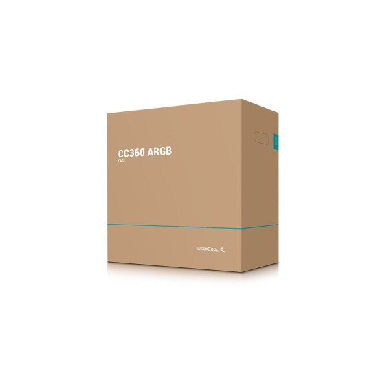 Кутия за компютър DeepCool Case mATX - CC360 A-RGB