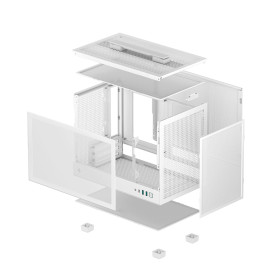 Кутия за компютър DeepCool Case mini-ITX - CH160 WH
