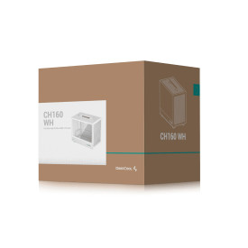 Кутия за компютър DeepCool Case mini-ITX - CH160 WH