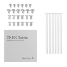 Кутия за компютър DeepCool Case mini-ITX - CH160 WH