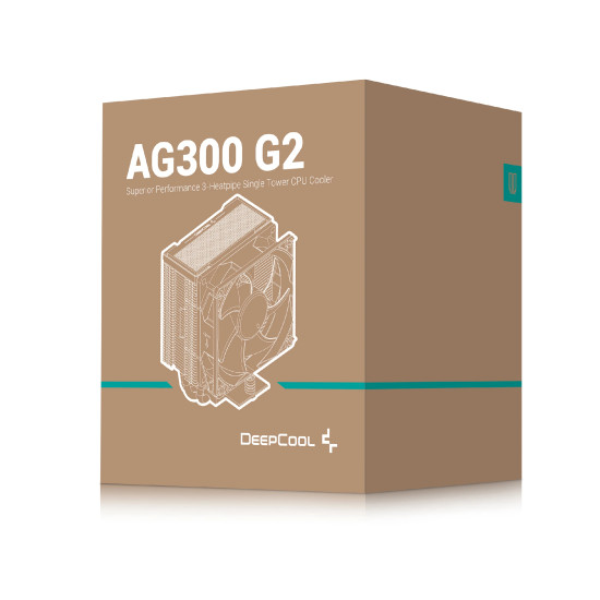 Охладител за процесор DeepCool CPU Cooler AG300 G2 - LGA1851/AM5