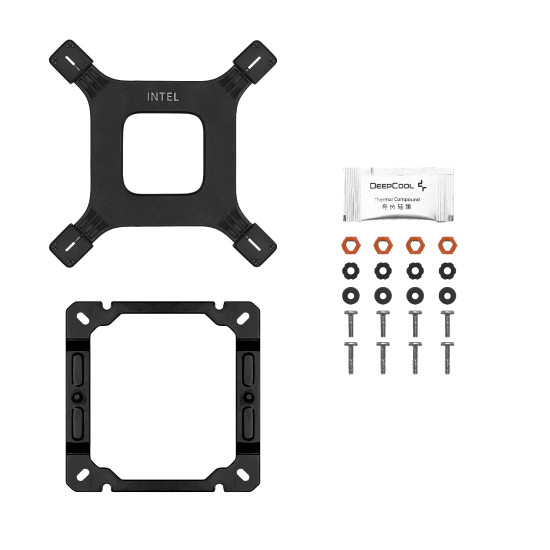 Охладител за процесор DeepCool CPU Cooler AG400 DIGITAL - Addressable RGB - LGA1700/AM5