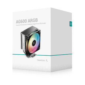 Охладител за процесор DeepCool CPU Cooler AG600 - Addressable RGB - LGA1851/AM5