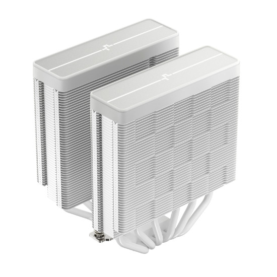 Охладител за процесор DeepCool CPU Cooler AG620 WH - Addressable RGB V2, Dual-Tower - LGA1700/AM5