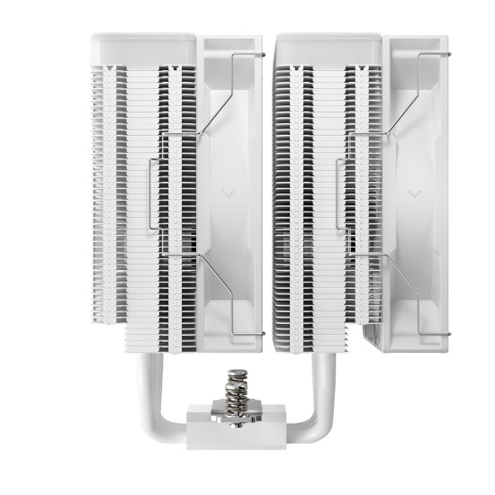 Охладител за процесор DeepCool CPU Cooler AG620 WH - Addressable RGB V2, Dual-Tower - LGA1700/AM5