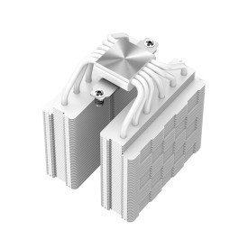 Охладител за процесор DeepCool CPU Cooler AG620 White - Addressable RGB, Dual-Tower - LGA1700/AM5