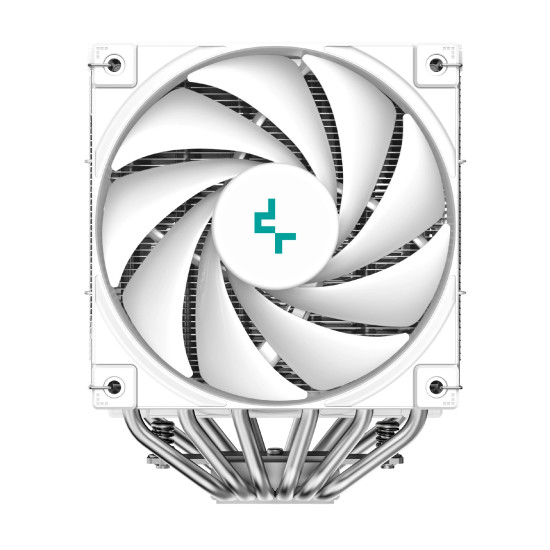 Охладител за процесор DeepCool AK620 Digital SE WH, 2x120mm, 2.4 инча Display, ARGB