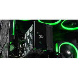 Охладител за процесор DeepCool AK500S Digital, 120mm, 2.4 инча Display, ARGB