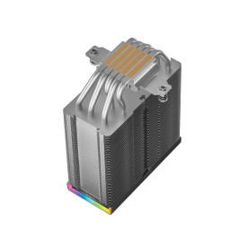 Охладител за процесор DeepCool AK500S Digital, 120mm, 2.4 инча Display, ARGB