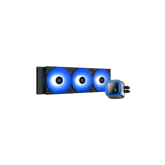 Водно охлаждане DeepCool Water Cooling LS720 - Addressable RGB, Infinity mirror design - LGA1700/AM5