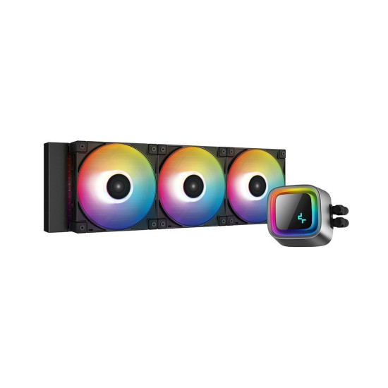 Водно охлаждане DeepCool Water Cooling LS720 - Addressable RGB, Infinity mirror design - LGA1700/AM5
