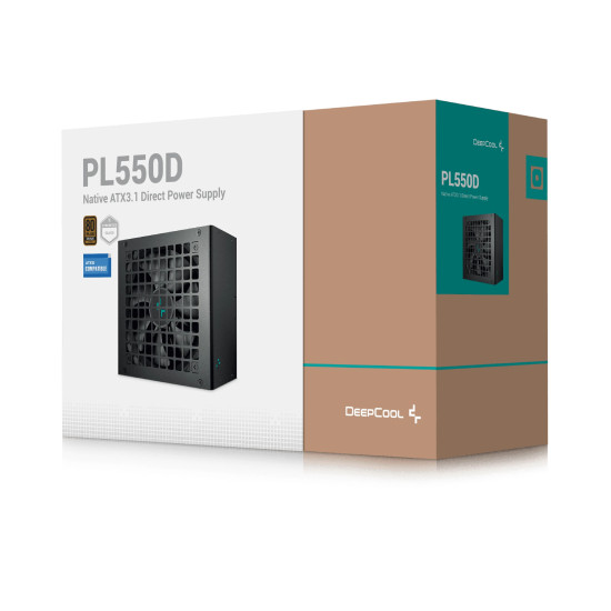 Захранване DeepCool PSU ATX 3.1 550W Bronze - PL550-D