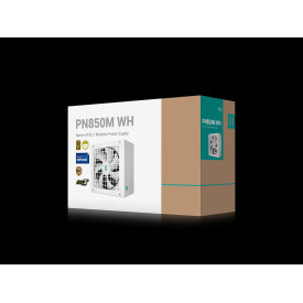 Захранване DeepCool PSU ATX 3.1 850W Gold, Full Modular - PN850-M White