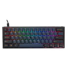 Клавиатура Ducky One 3 Pro Mini Nazca Line 8K, RGB, Cherry MX2A RGB Red, Black