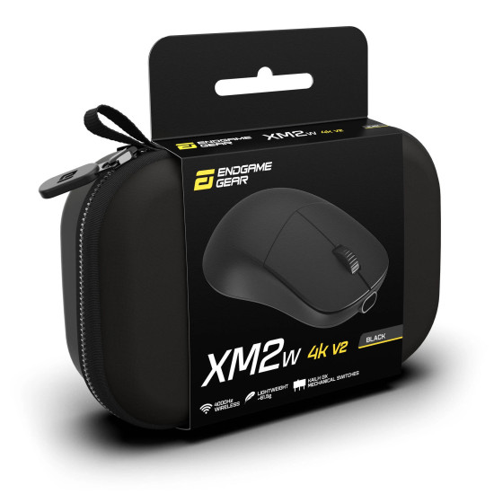 Безжична мишка Endgame Gear XM2w 4K v2 - Wireless Gaming Mouse - Black