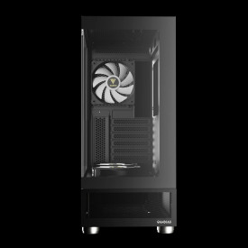 Кутия за компютър Gamdias Case ATX - ATLAS E1 - 3 x 120 mm A-RGB, Digital Display, Tempered Glass