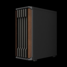 Кутия за компютър Gamdias Case ATX - AURA GC11 Wood Black - USB-C