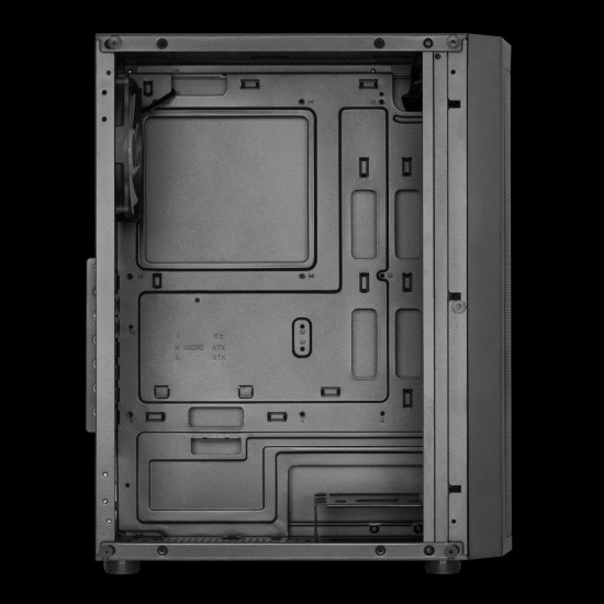 Кутия за компютър Gamdias Case ATX - AURA GC3 - Mesh, aRGB, Tempered Glass