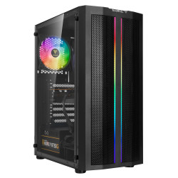 Кутия за компютър Gamdias Case ATX - AURA GC3 - Mesh, aRGB, Tempered Glass