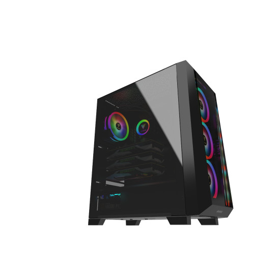 Кутия за компютър Gamdias Case ATX - TALOS M1 Elite - aRGB, Tempered Glass