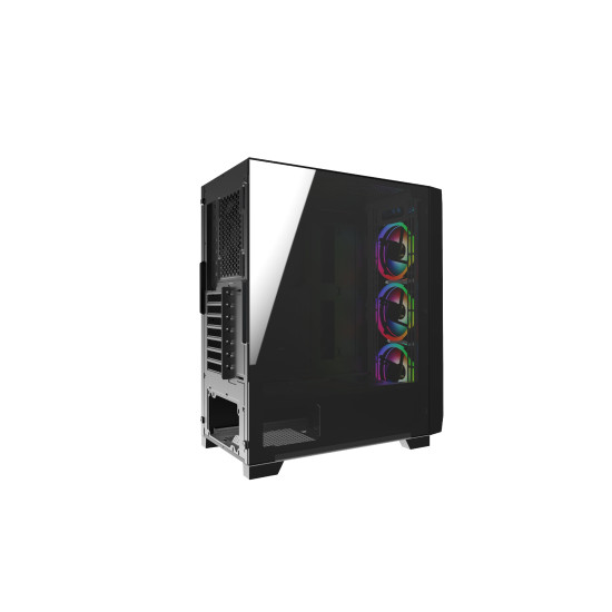 Кутия за компютър Gamdias Case ATX - TALOS M1 Elite - aRGB, Tempered Glass