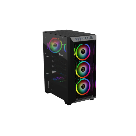 Кутия за компютър Gamdias Case ATX - TALOS M1 Elite - aRGB, Tempered Glass