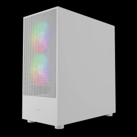 Кутия за компютър Gamdias Case EATX - TALOS E3 MESH ELITE White - aRGB, Tempered Glass