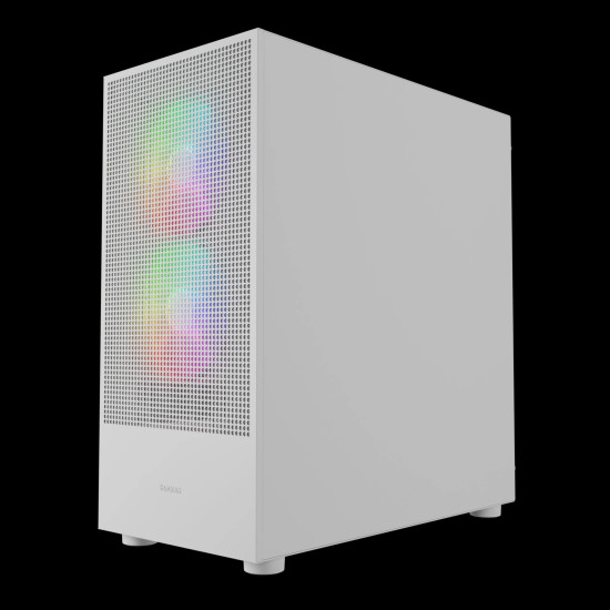 Кутия за компютър Gamdias Case EATX - TALOS E3 MESH ELITE White - aRGB, Tempered Glass